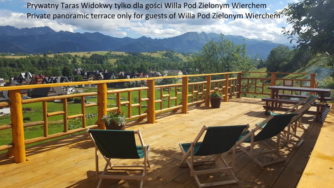 Willa Pod Zielonym Wierchem Zakopane Dış mekan fotoğraf